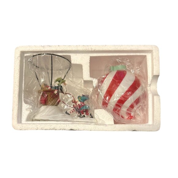 Department 56 North Pole - ‎ Dash Away Delivery Hot Air Balloon - Vintage 1998 - Picture 12 of 12